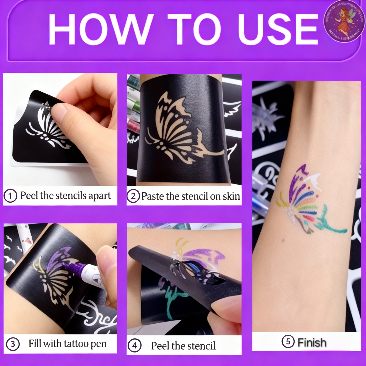 Temporary Skin Tattoo Pen Se