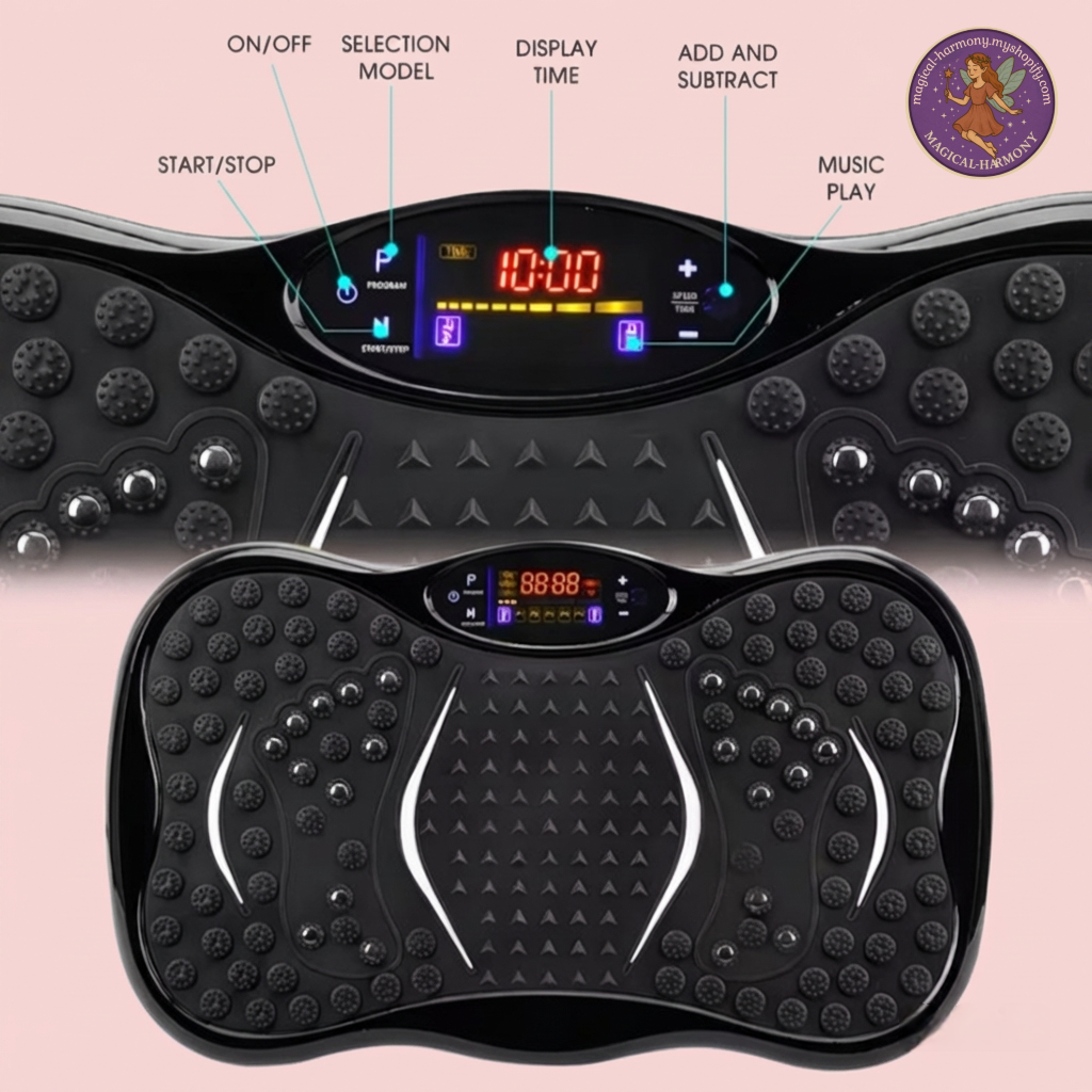 Power Vibration Plate Exercise Machine