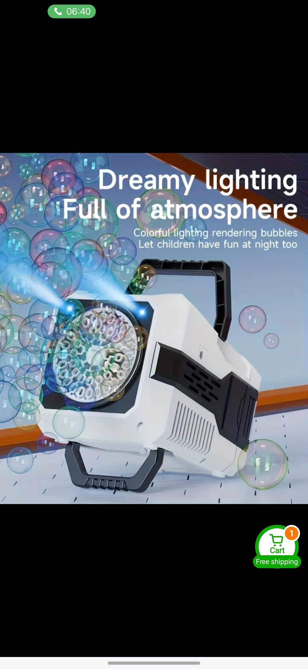 Portable Bubble Machine