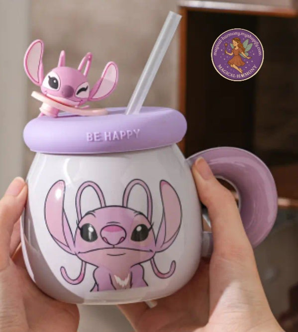 Disney Stitch & Angel Ceramic Mug