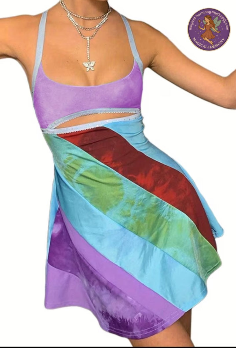 Women’s Casual Suspender A-Line Dress