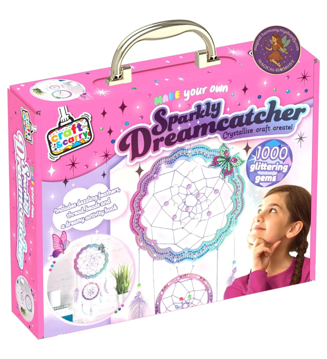Make Your Own Sparkly Dreamcatcher Kit