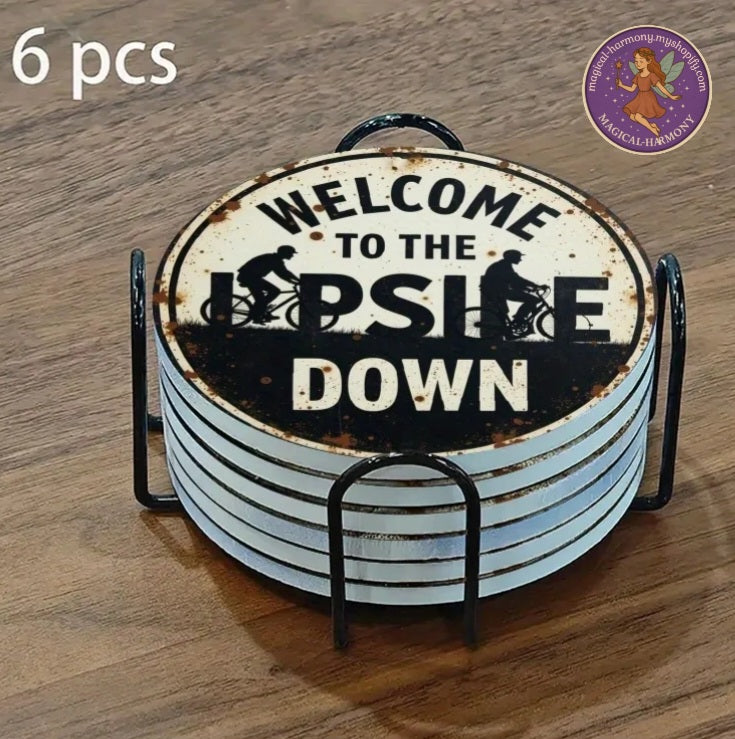 6 Ceramic ‘Upside Down World’ Pieces