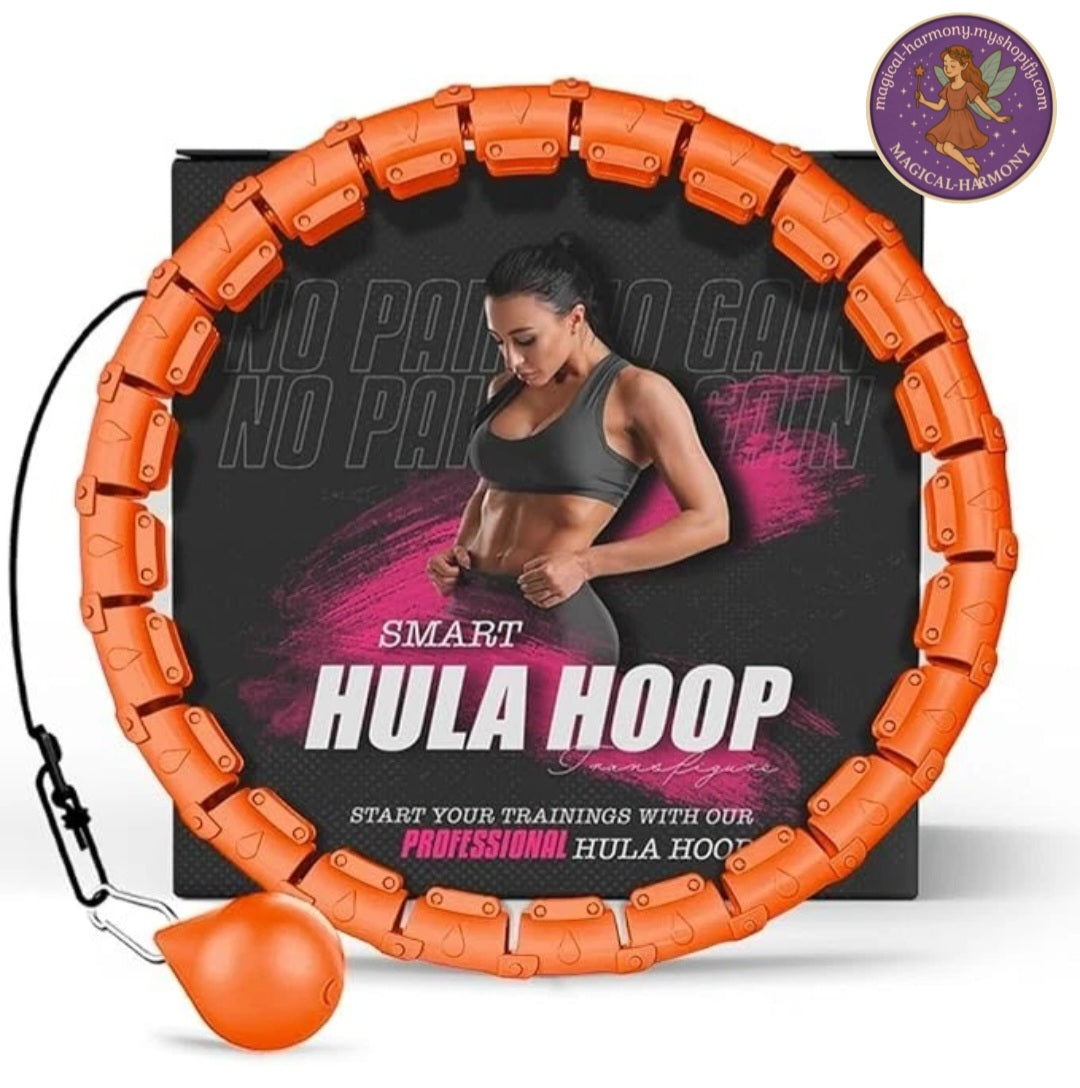 Adjustable Hula Hoops for Adults Fitness Exercise Infinity Hoop with 360° Hips