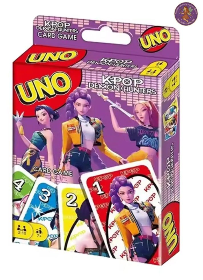 K-Pop DEMON HUNTER Uno Game