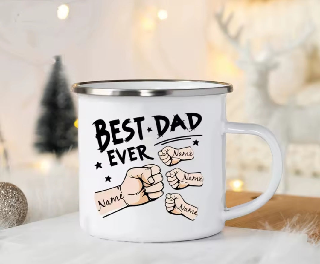 Dad's Camping/Travel Tin Mug