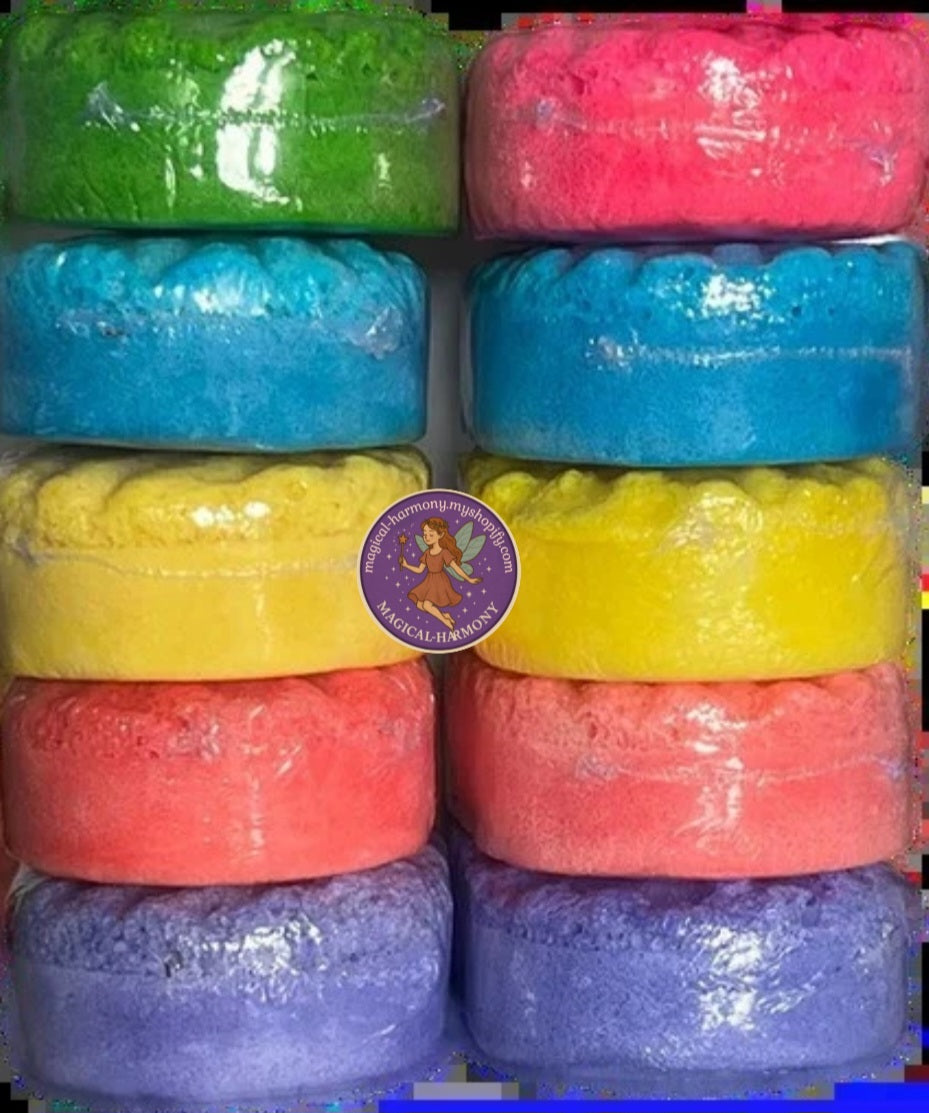 EXFOLIATING SOAP SPONGES – FULLY LOADED WITH 150G OF SOAP