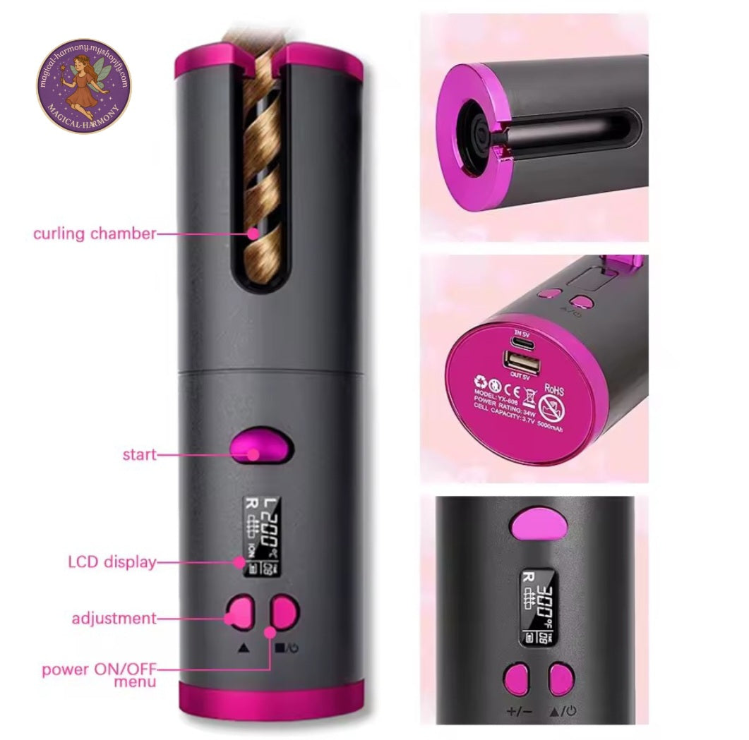 Automatic Rotating Curling Iron.