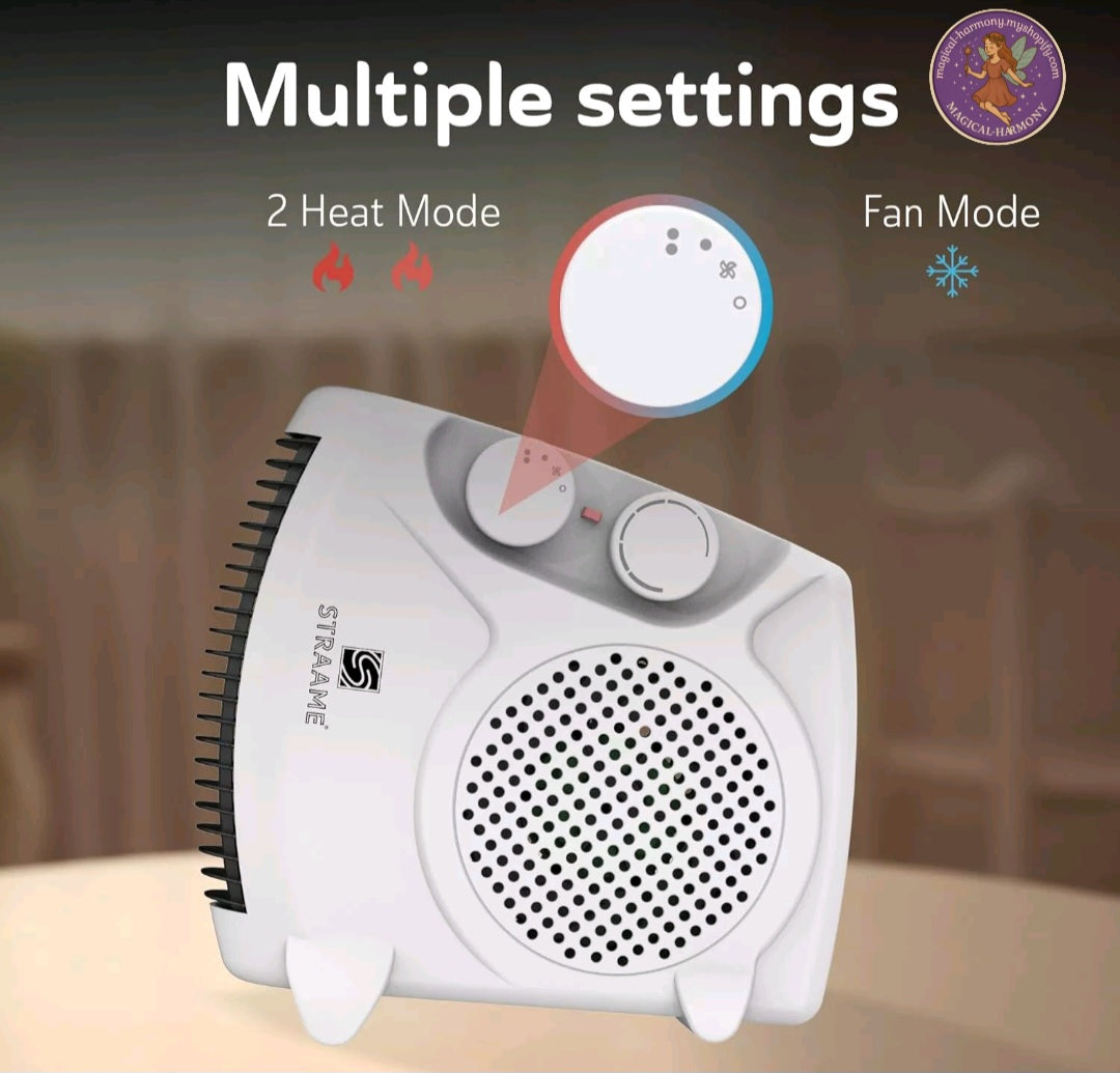Hausown 2000W Portable Electric Fan Heater
