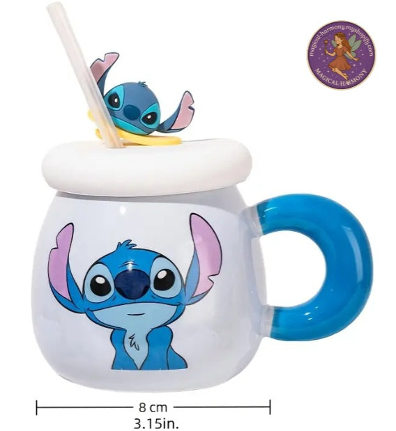 Disney Stitch & Angel Ceramic Mug