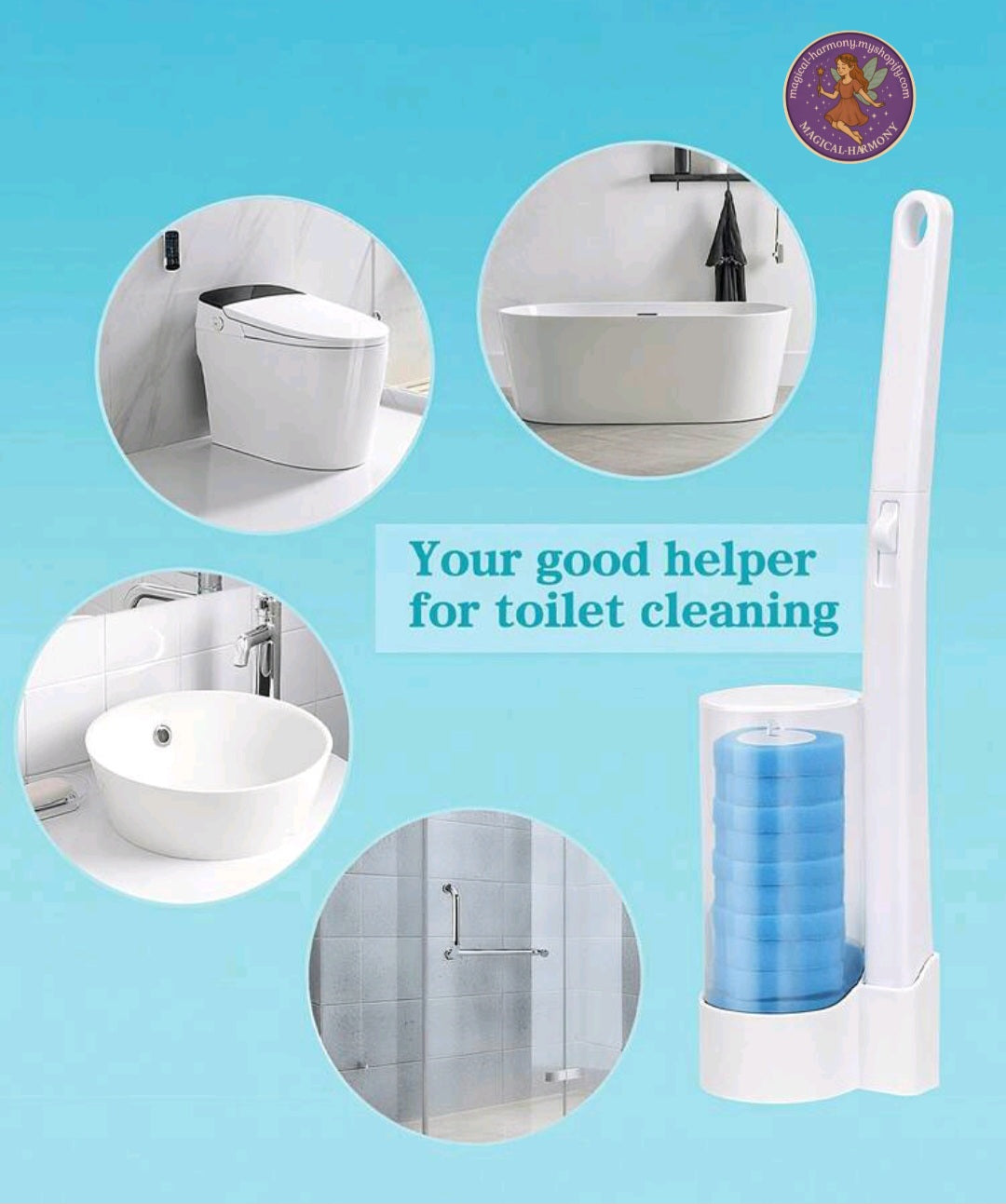 Disposable Toilet Cleaning System