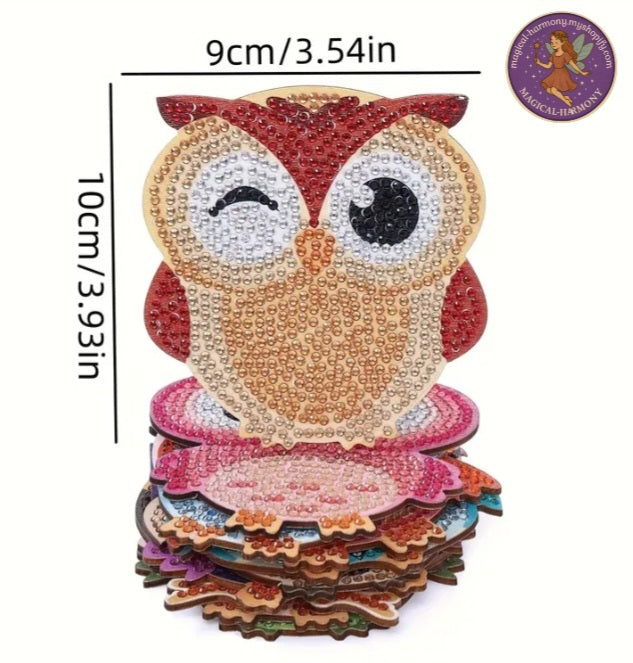 Diamond Painting Coaster Kits