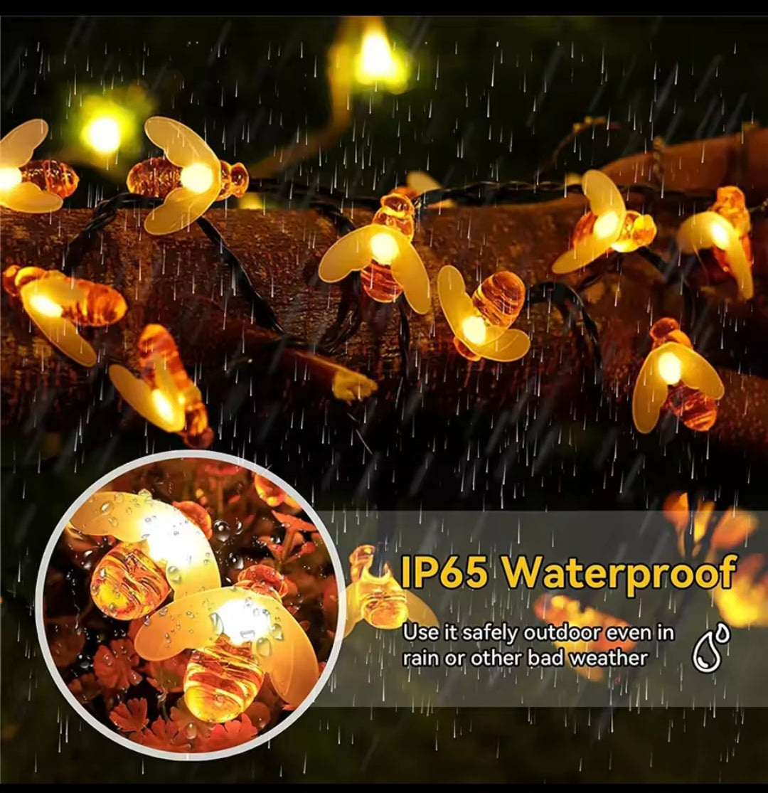 100 Led Bumblebee String Lights