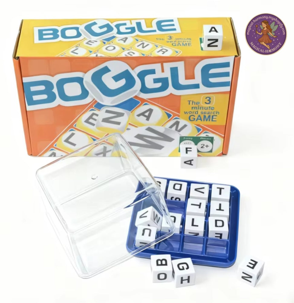 Boggle – The Fast-Paced 3-Minute Word Game