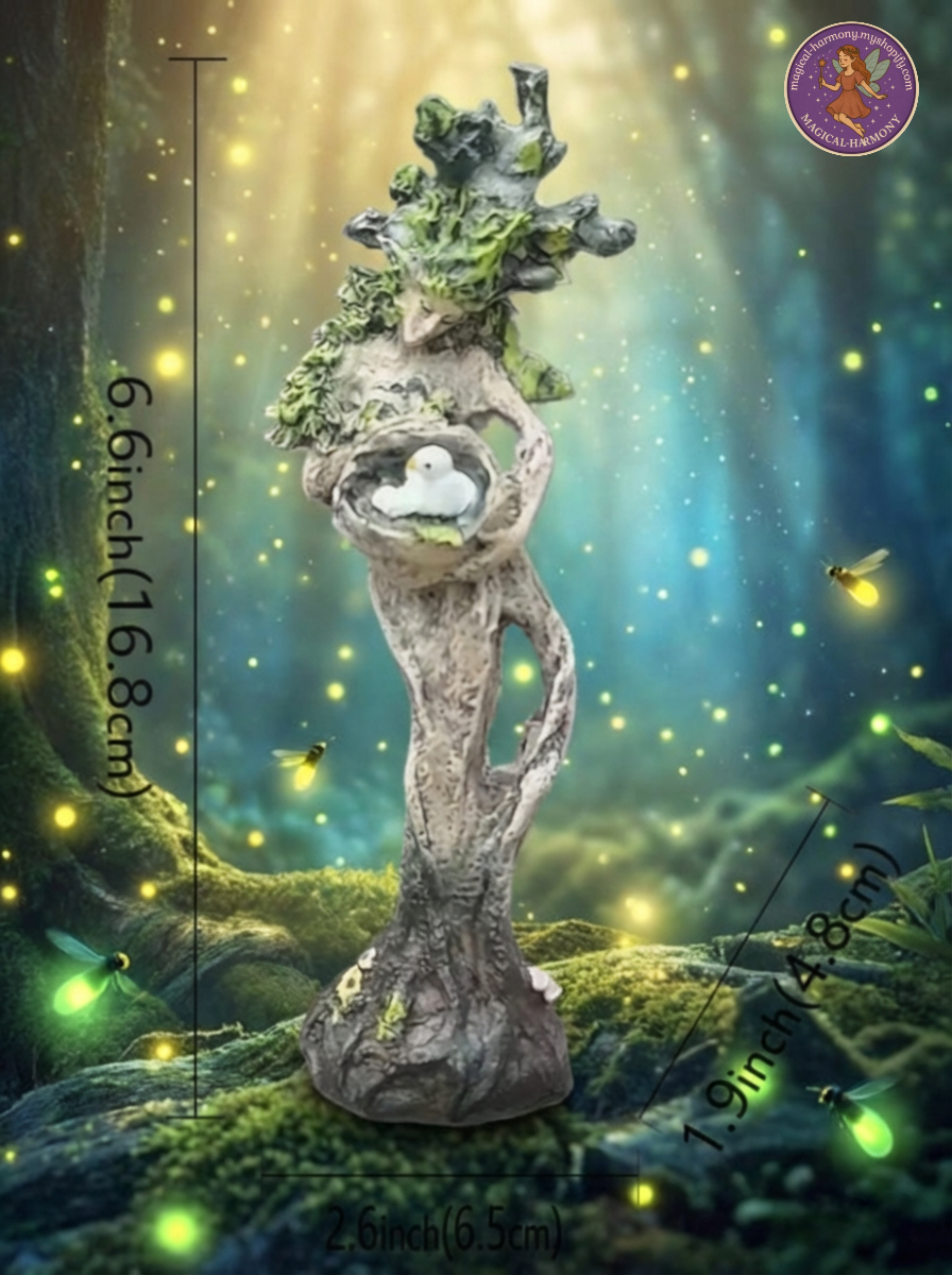 Charming Forest Goddess Statue.