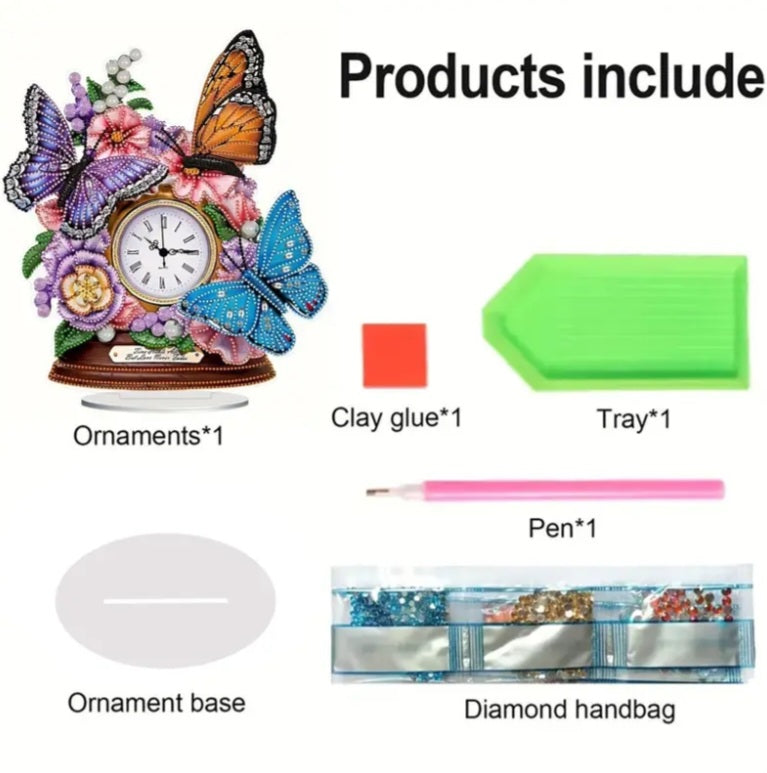Diamond Painting Clock.
