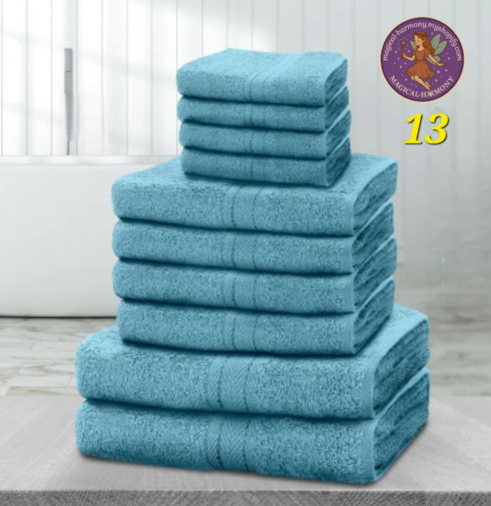 10pcs Luxury Towel Bale Set