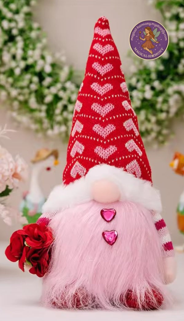 Valentine’s Day Glowing Gnome Dolls