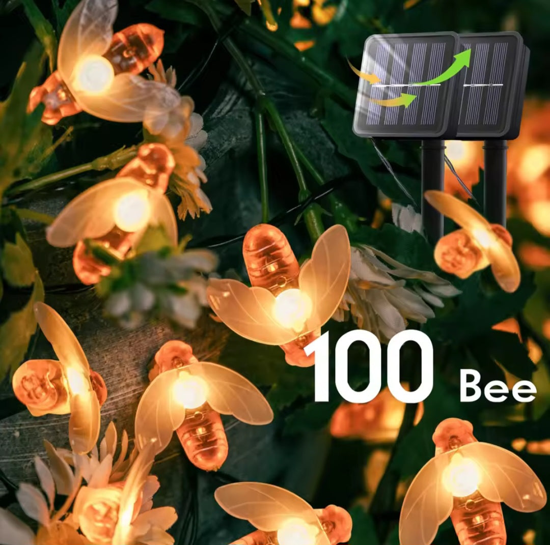 100 Led Bumblebee String Lights