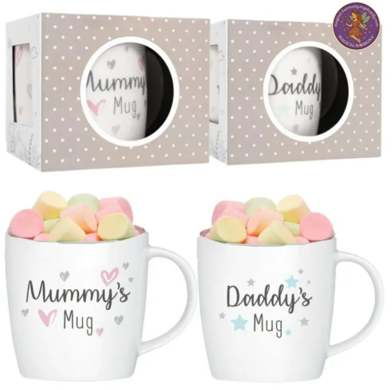 Set of 2 Mummy & Daddy Mugs