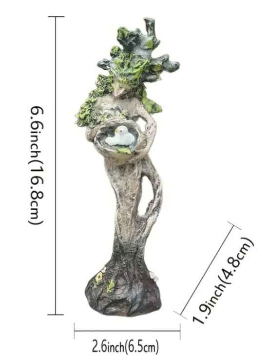 Charming Forest Goddess Statue.