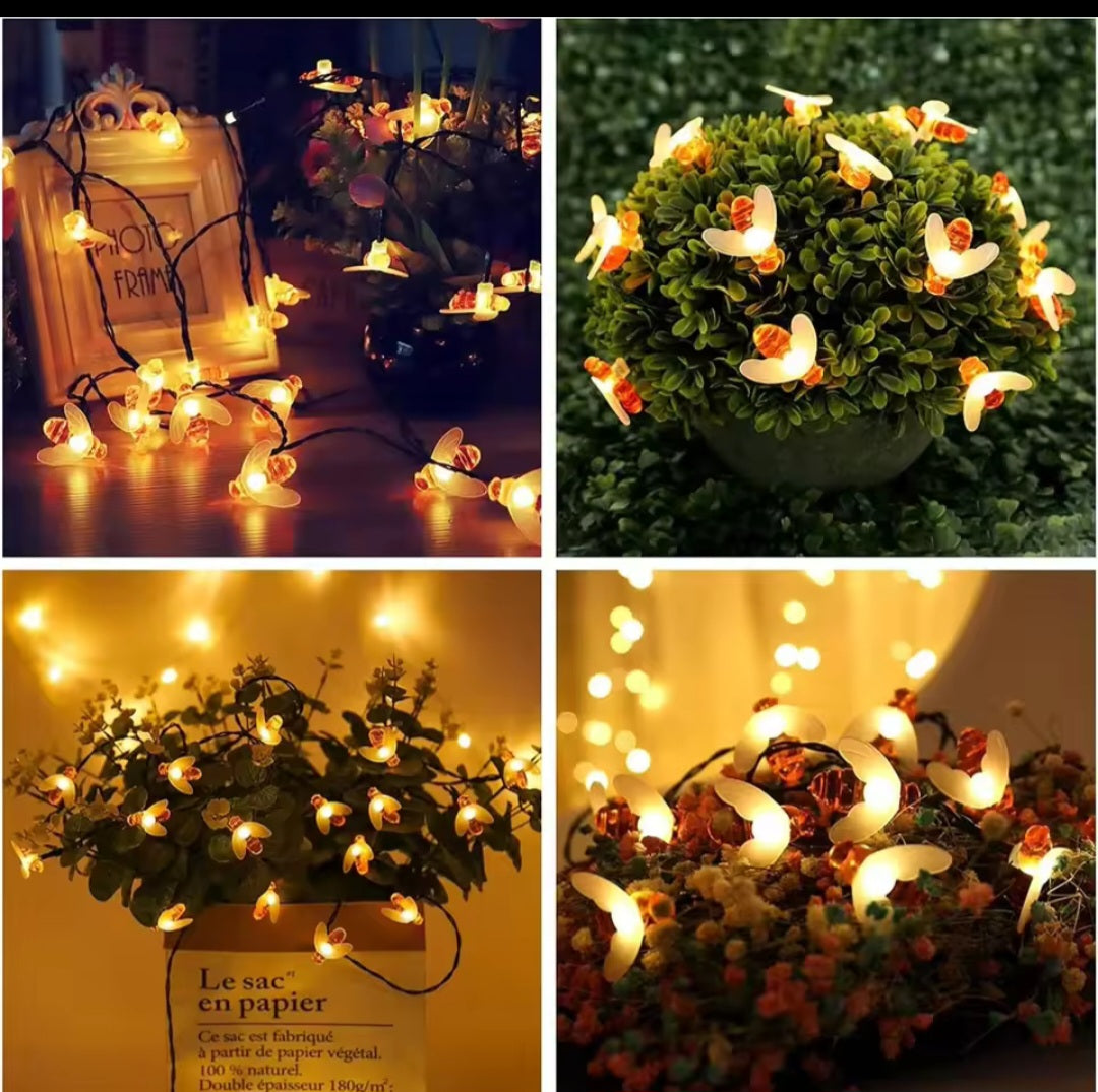 100 Led Bumblebee String Lights