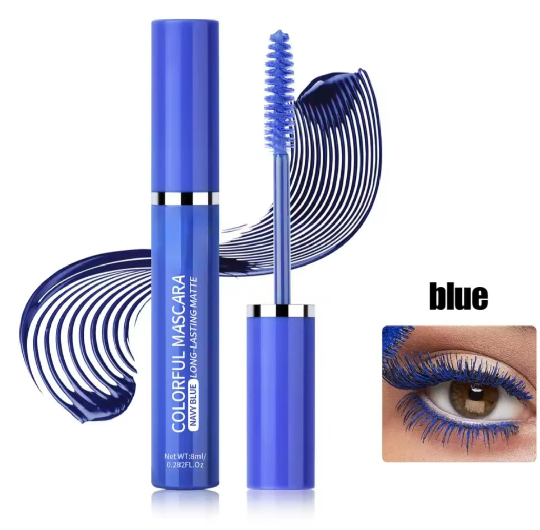 Long Lasting Waterproof Colourful Mascara.