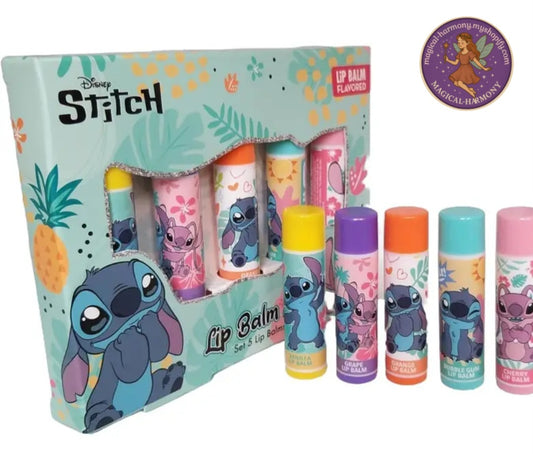 5 Pack Flavoured Lip Care Collection