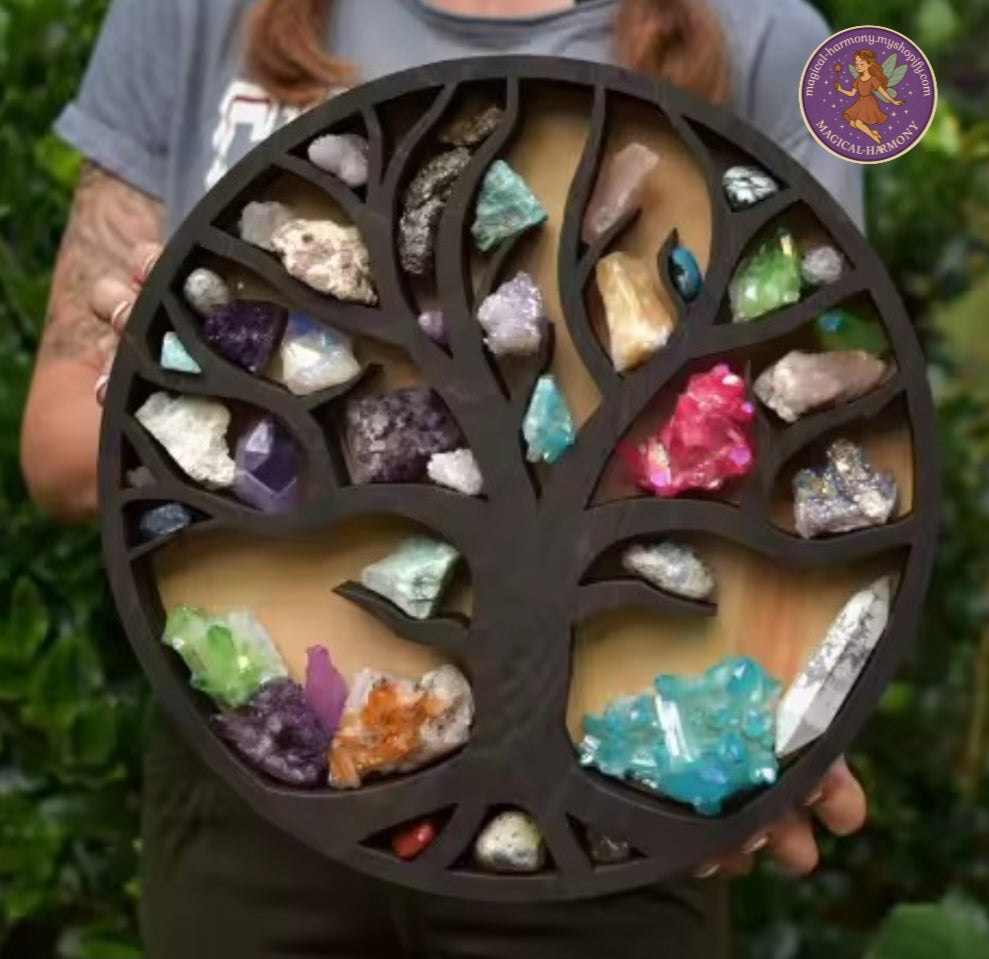 Magical Mystical Wooden Display Rack