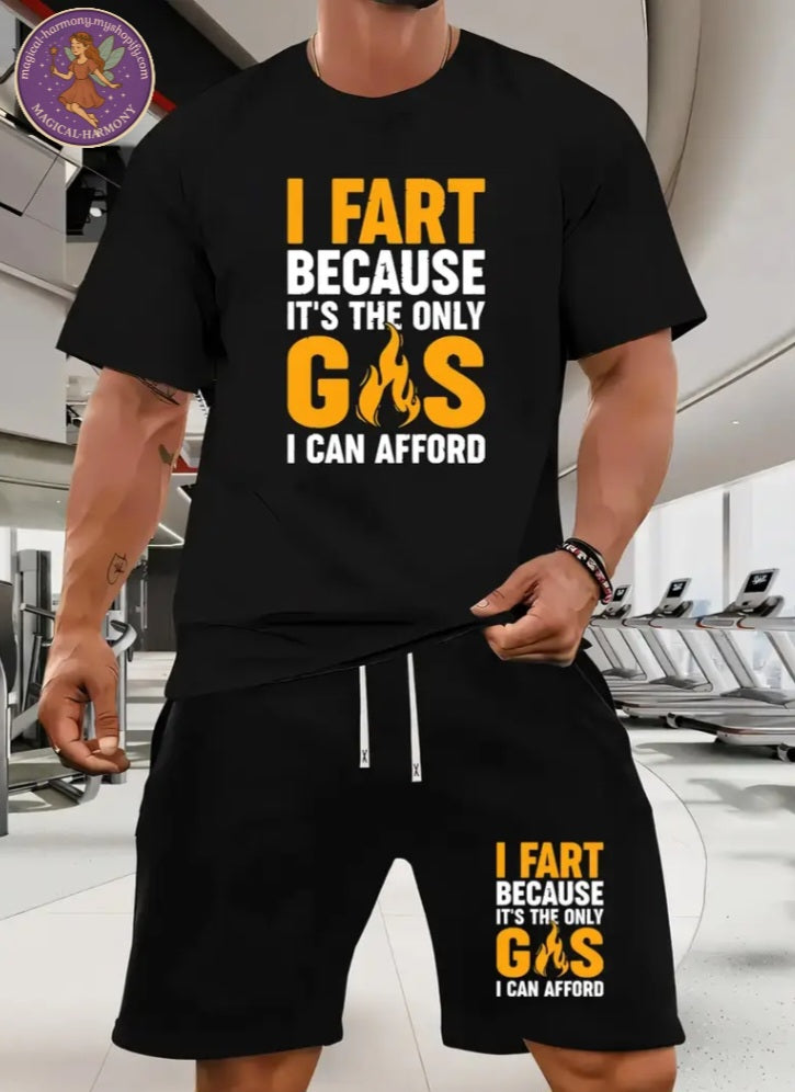 Humorous Fart Declaration 2pcs Set