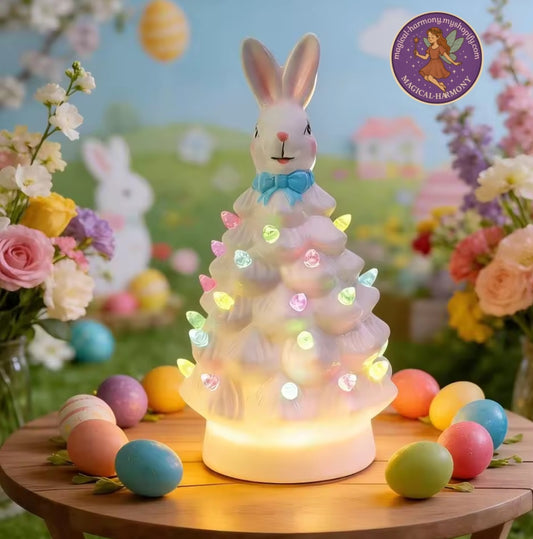 Easter Bunny tabletop light-up ornament