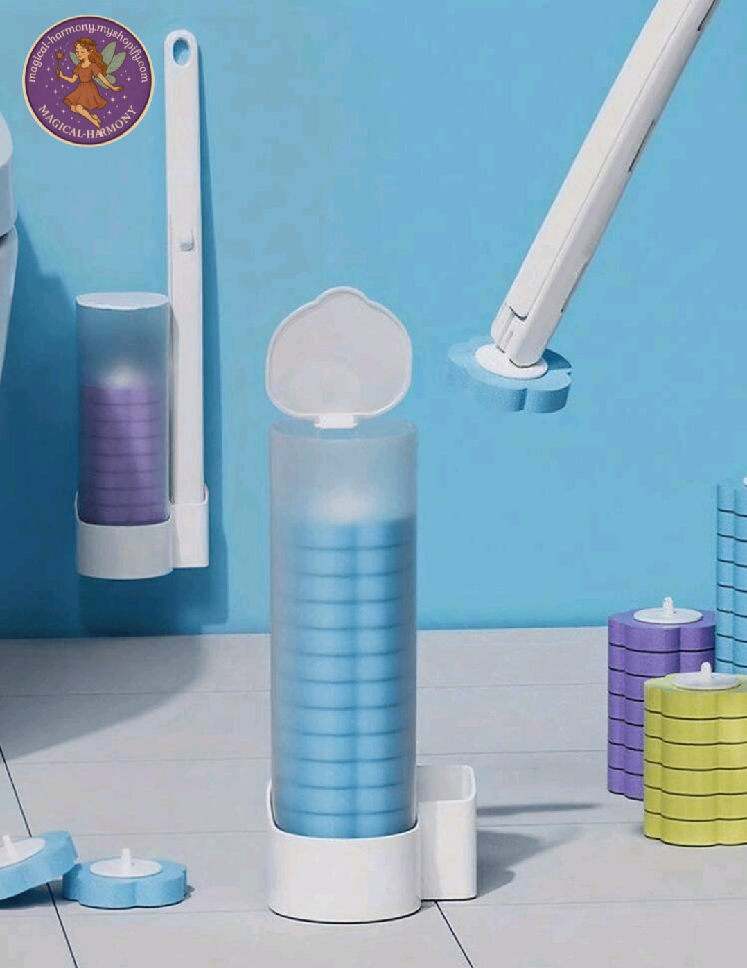 Disposable Toilet Cleaning System