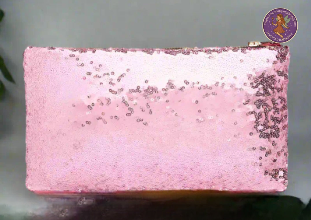 Glitter Makeup Bag