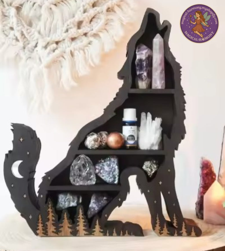 Magical Mystical Wooden Display Rack