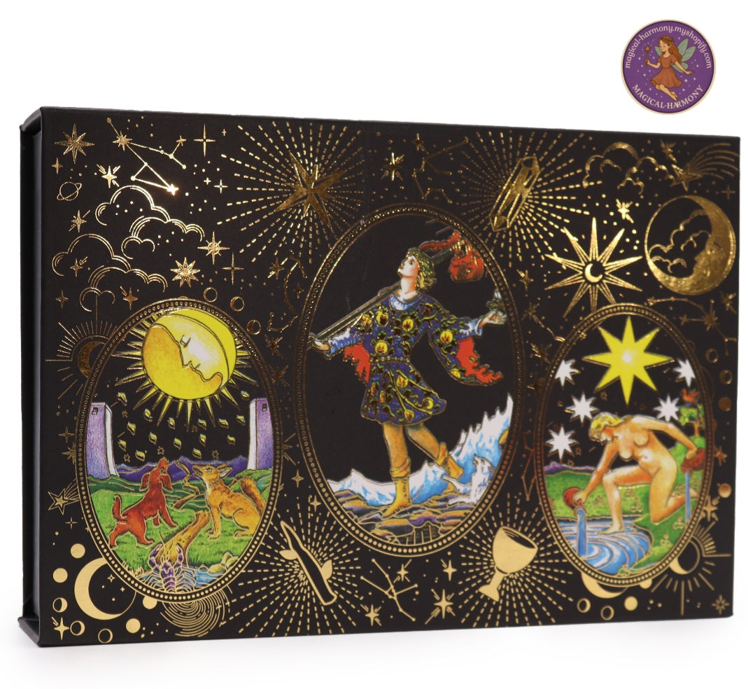 Gold Foil Tarot Gift Set.