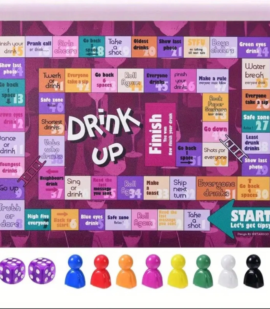 Drink Up Board Game
