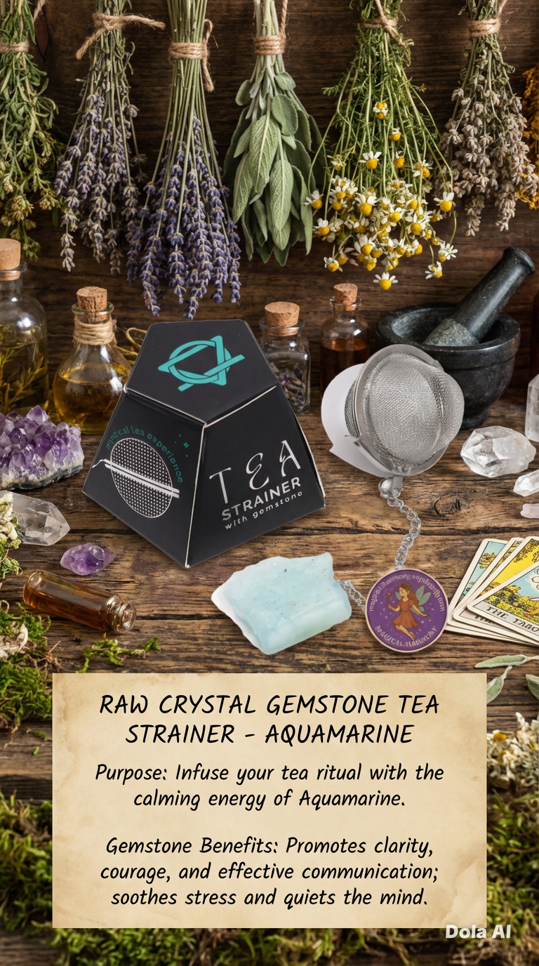 Crystal Tea Strainers