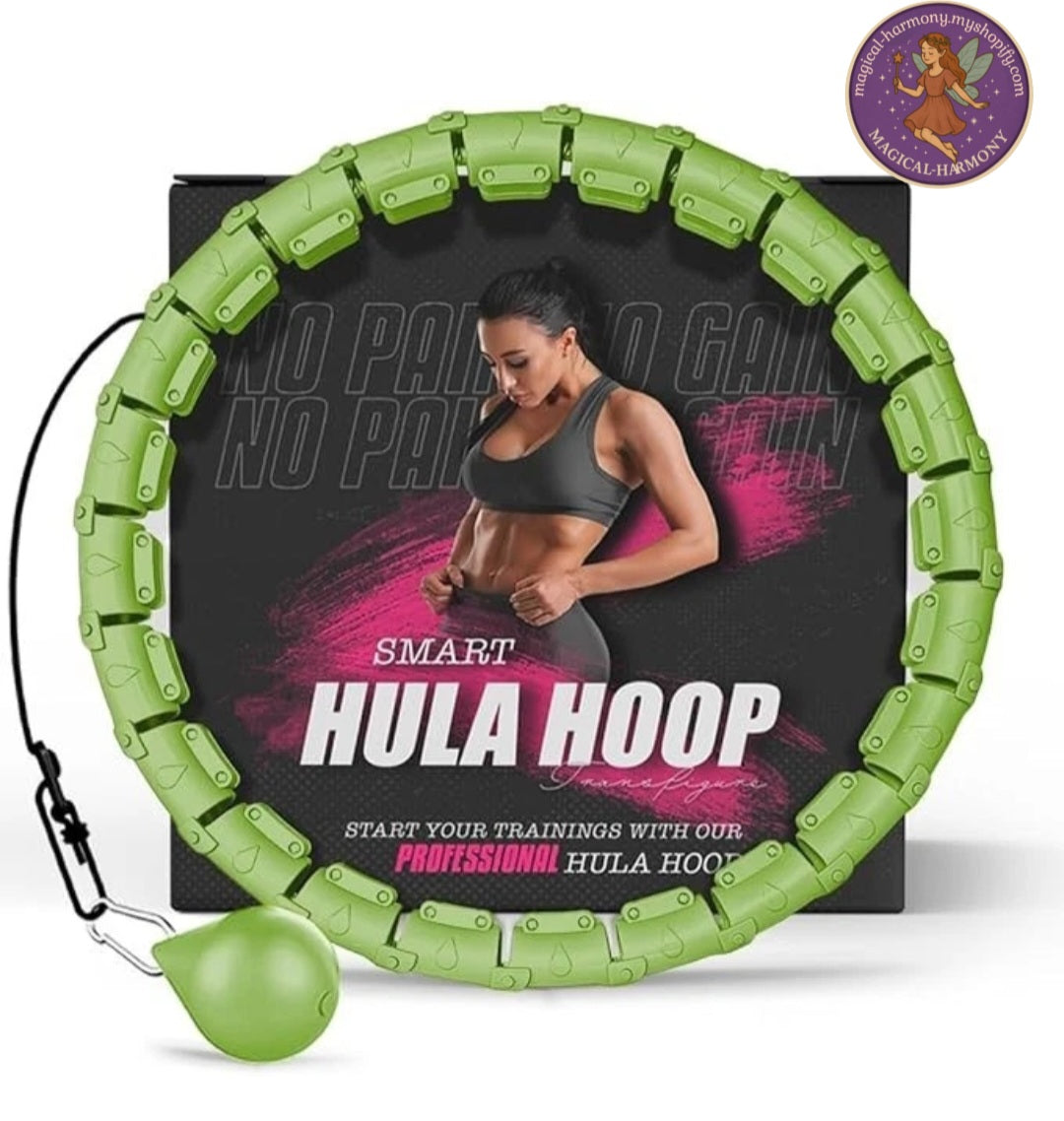 Adjustable Hula Hoops for Adults Fitness Exercise Infinity Hoop with 360° Hips