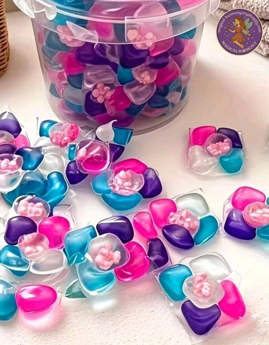 100PCS 5-In-1 Laundry Detergent Beads