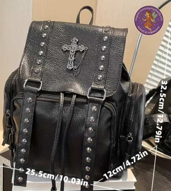 Gothic Y2K Style Backpack