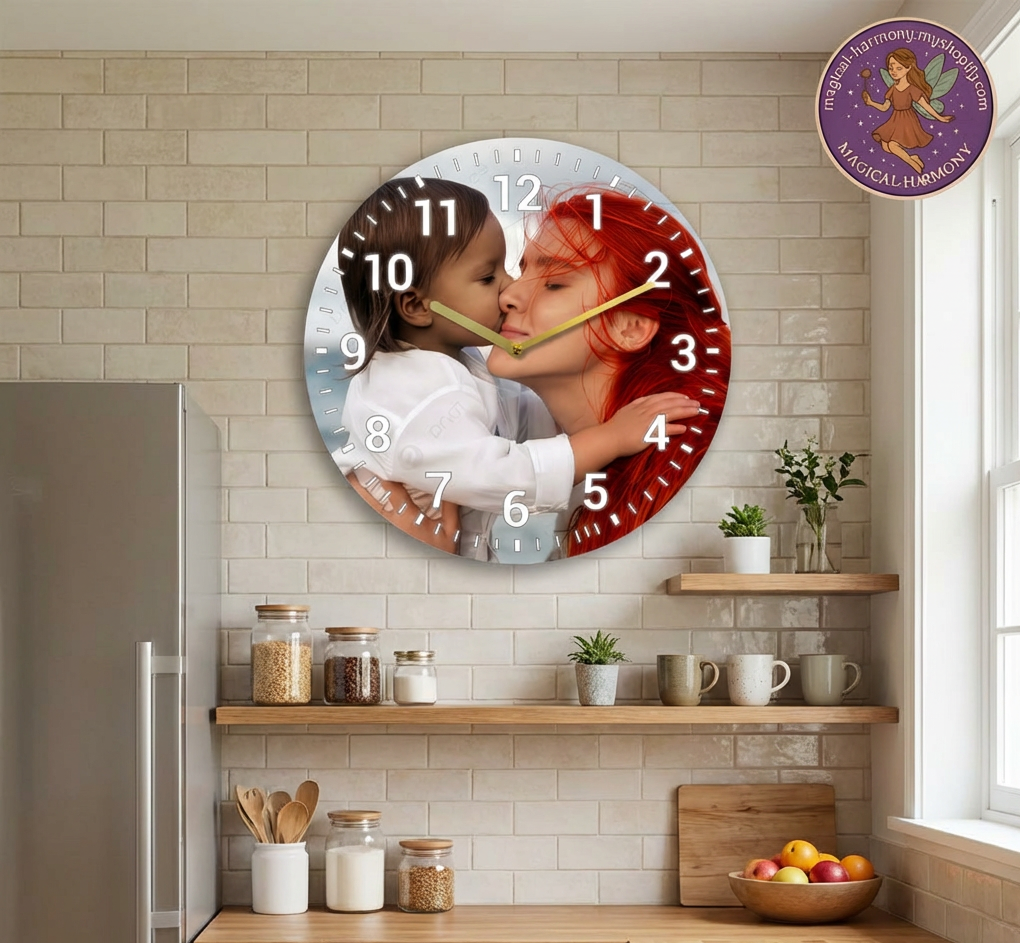 Custom Photo Wall Clock