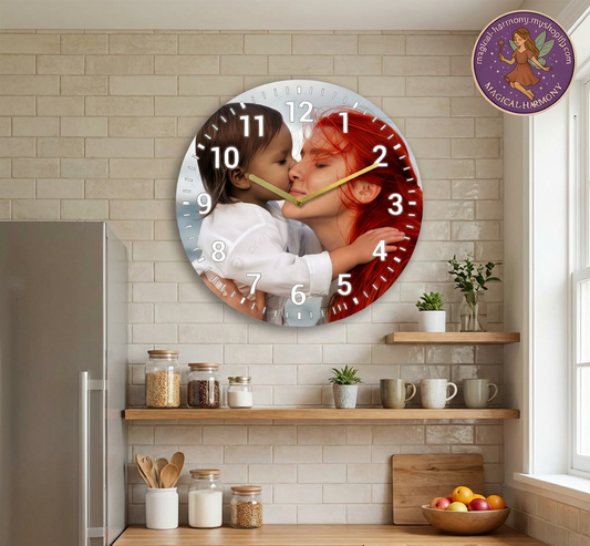 Custom Photo Wall Clock