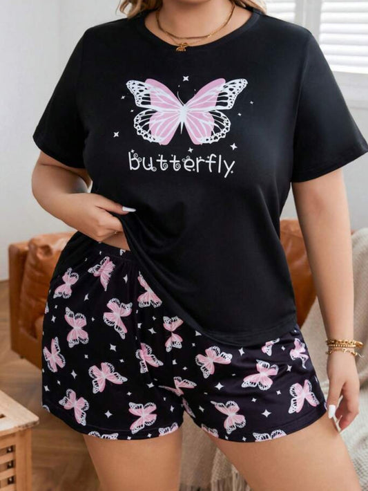 Butterfly Pajama Set