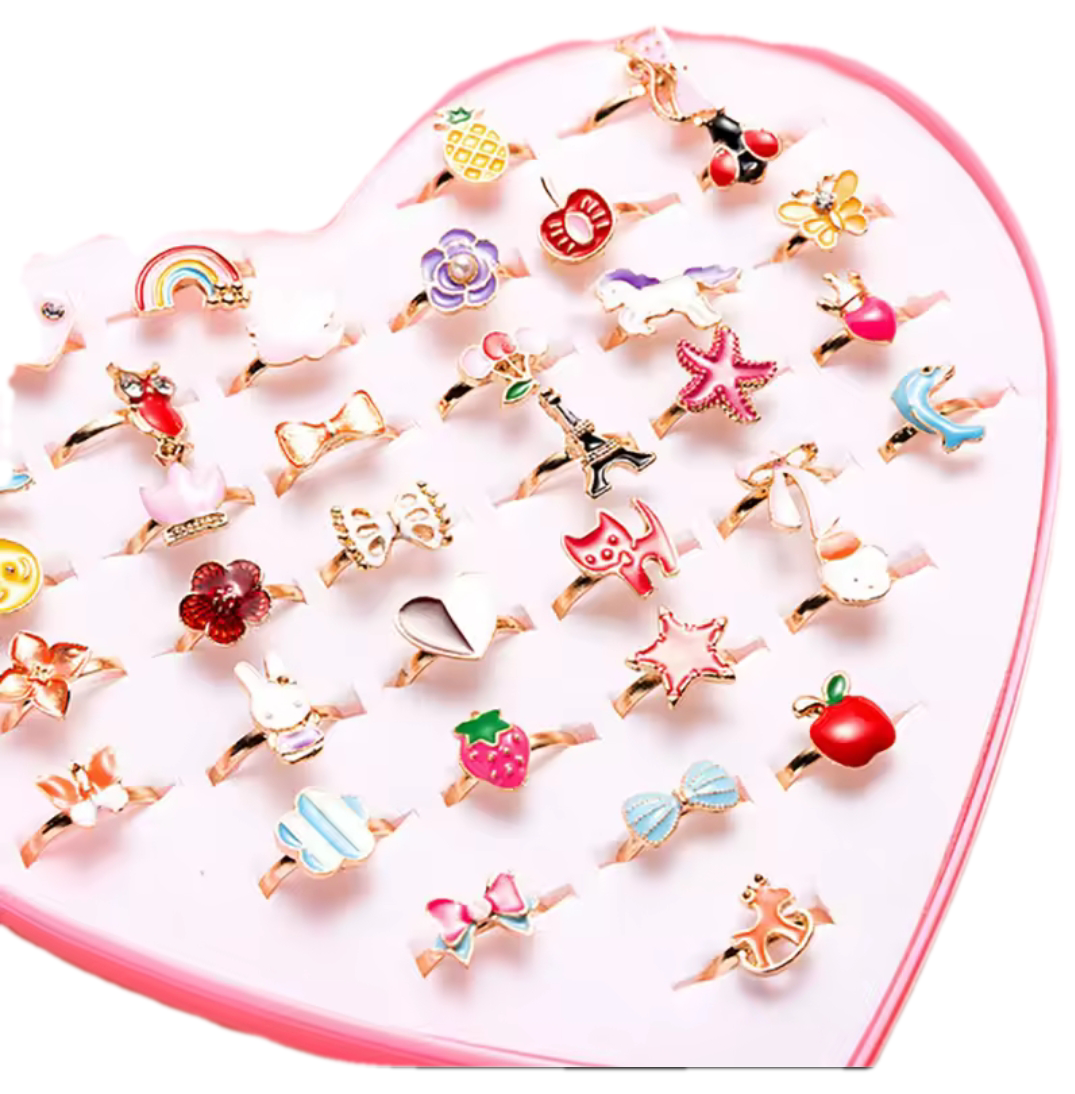 10 Piece Dress Rings
