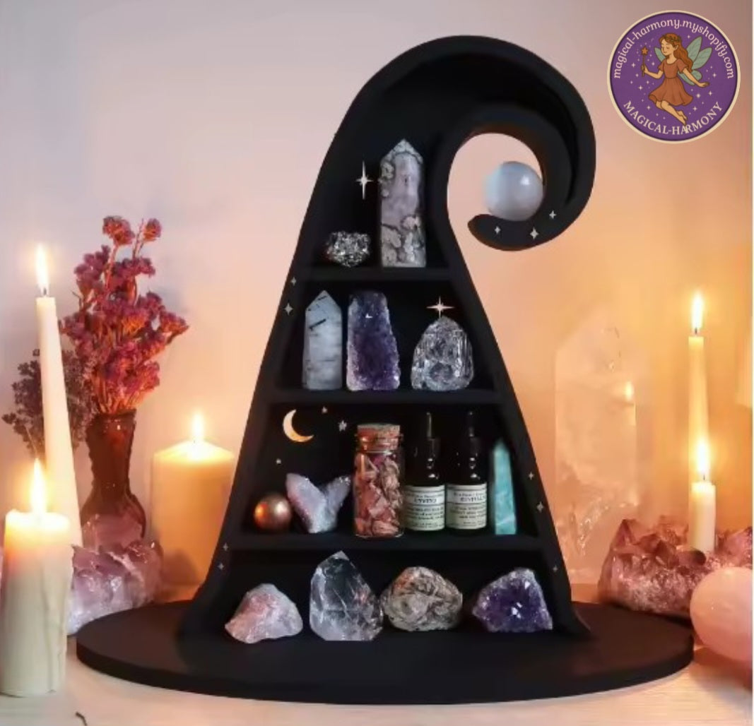 Magical Mystical Wooden Display Rack
