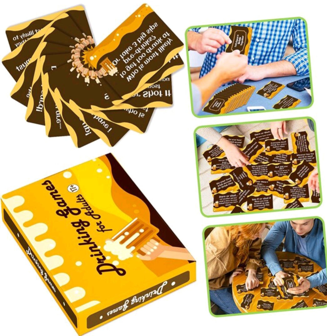 Adults Drinking Card Game