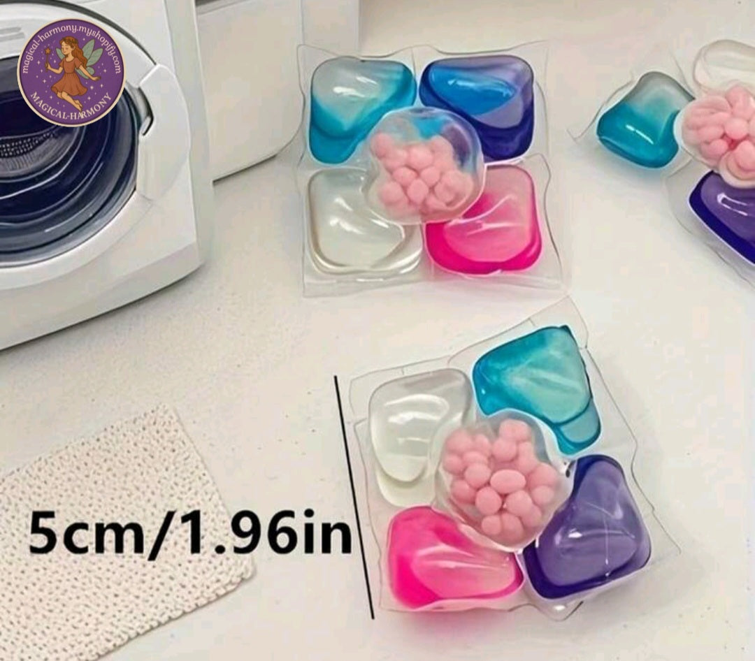 100PCS 5-In-1 Laundry Detergent Beads