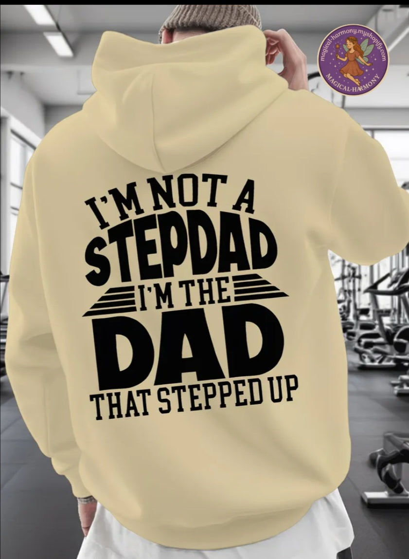 Men’s Back-Printed Hoodie