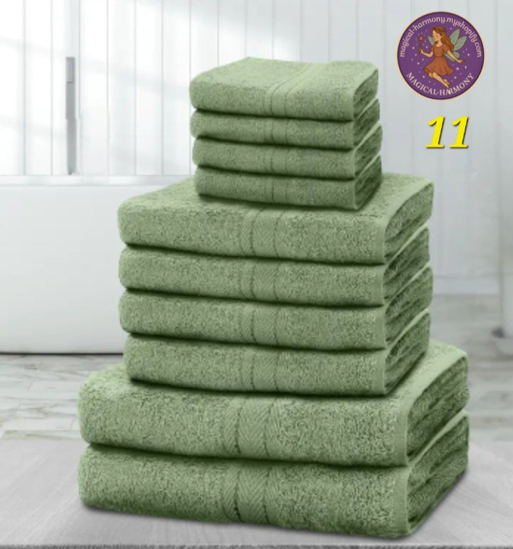 10pcs Luxury Towel Bale Set