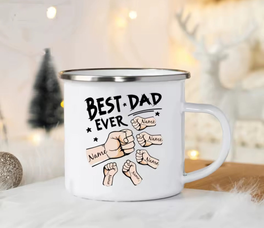 Dad's Camping/Travel Tin Mug